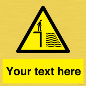 Custom Deep Water Sign